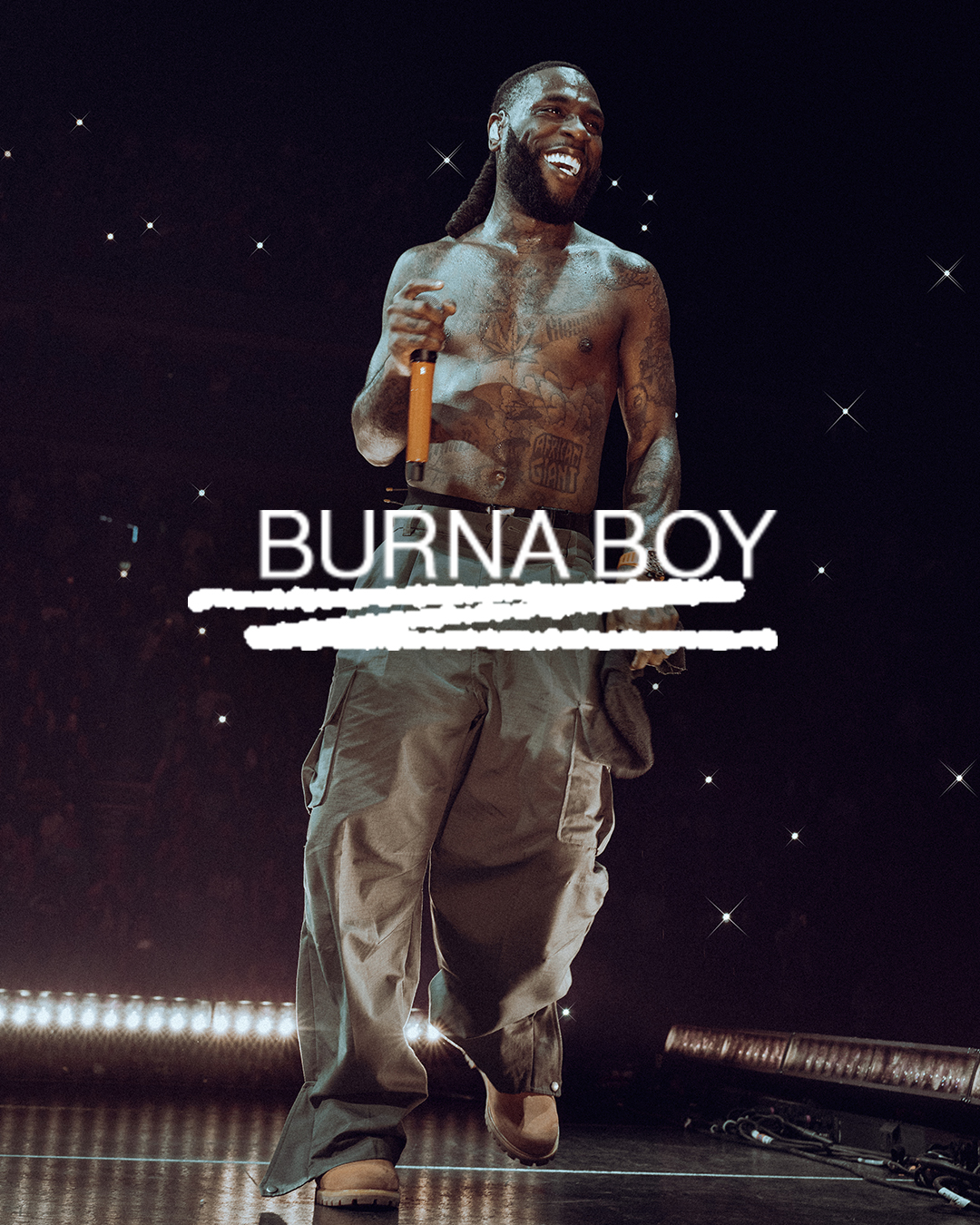 Burna Boy — Creative Direction by Emmanuel Whajah